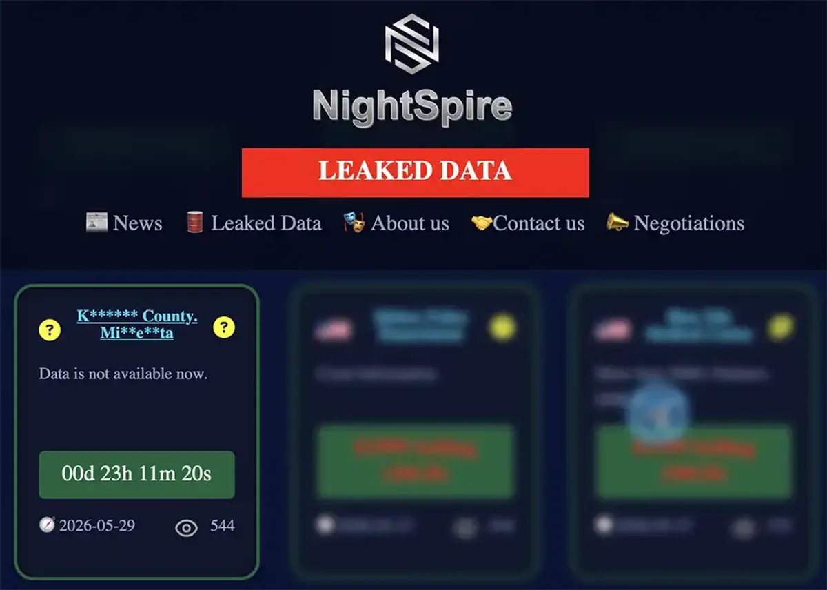 Screenshot documenting NightSpire claim
