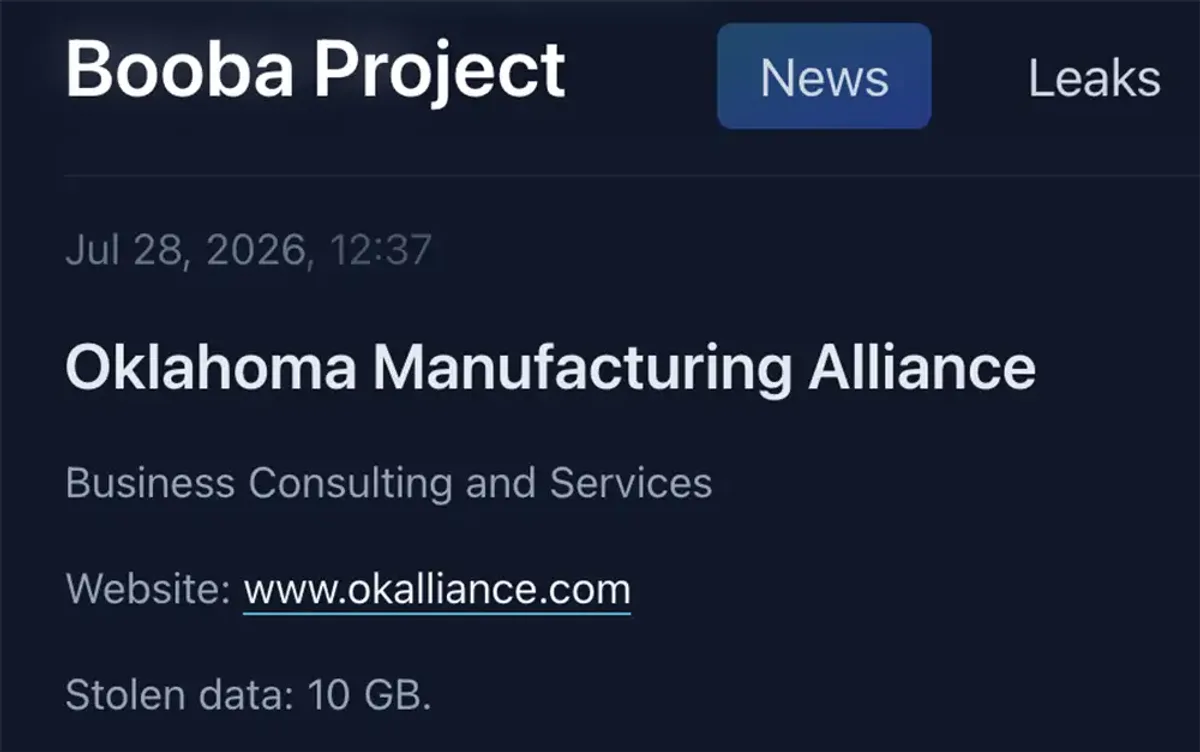 Screenshot documenting Booba Project claim