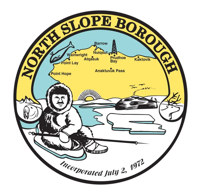 North Slope Borough, Alaska, USA flag