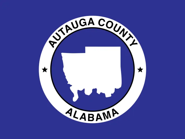 Autauga County, Alabama, USA flag