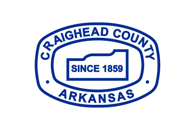 Craighead County, Arkansas, USA flag