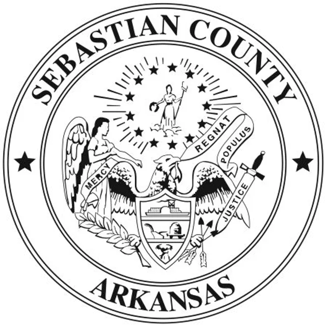 Sebastian County, Arkansas, USA flag