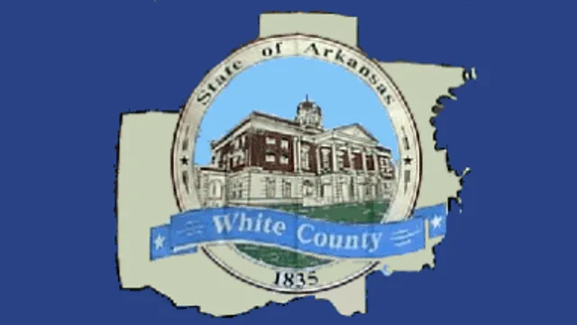 White County, Arkansas, USA flag