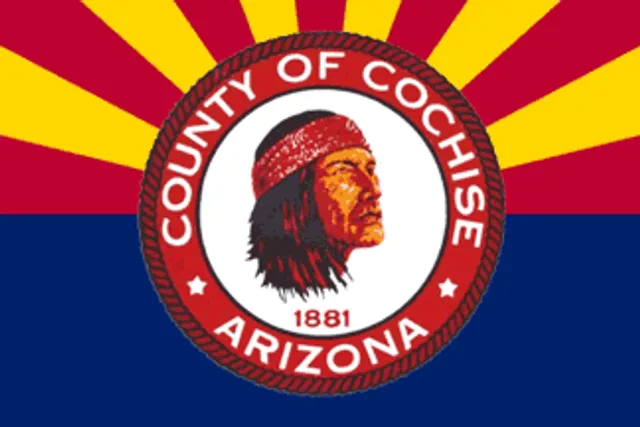 Cochise County, Arizona, USA flag
