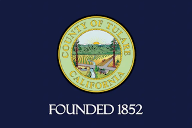 Tulare County, California, USA flag