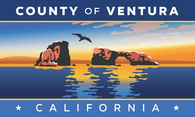 Ventura County, California, USA flag