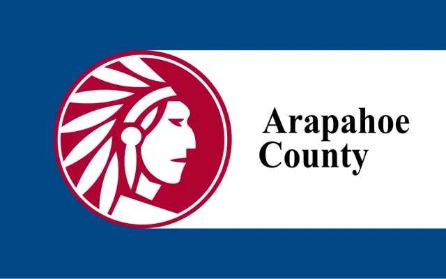 Arapahoe County, Colorado, USA flag
