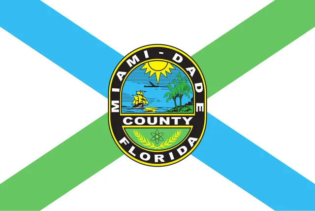 Miami-Dade County, Florida, USA flag