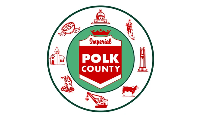 Polk County, Florida, USA flag