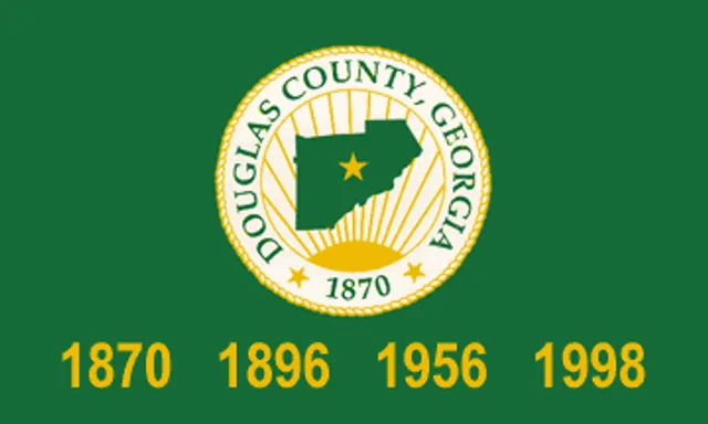 Douglas County, Georgia, USA flag