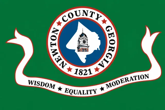 Newton County, Georgia, USA flag