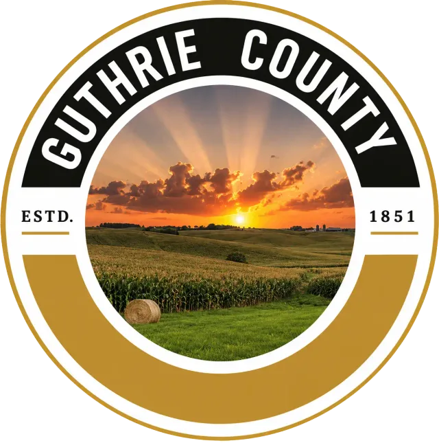 Guthrie County, Iowa, USA flag