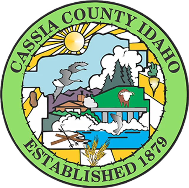 Cassia County, Idaho, USA flag