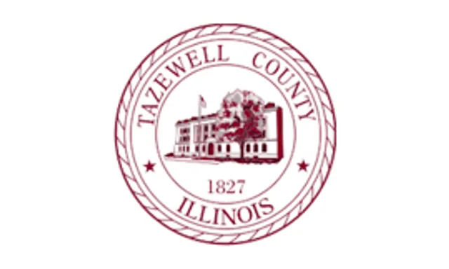 Tazewell County, Illinois, USA flag