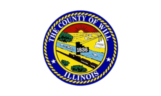 Will County, Illinois, USA flag