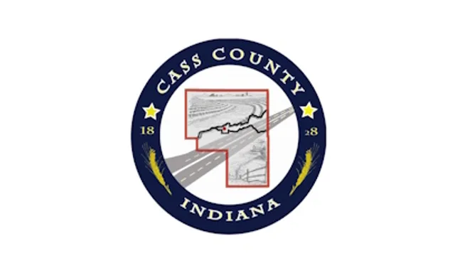 Cass County, Indiana, USA flag