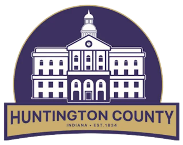 Huntington County, Indiana, USA flag