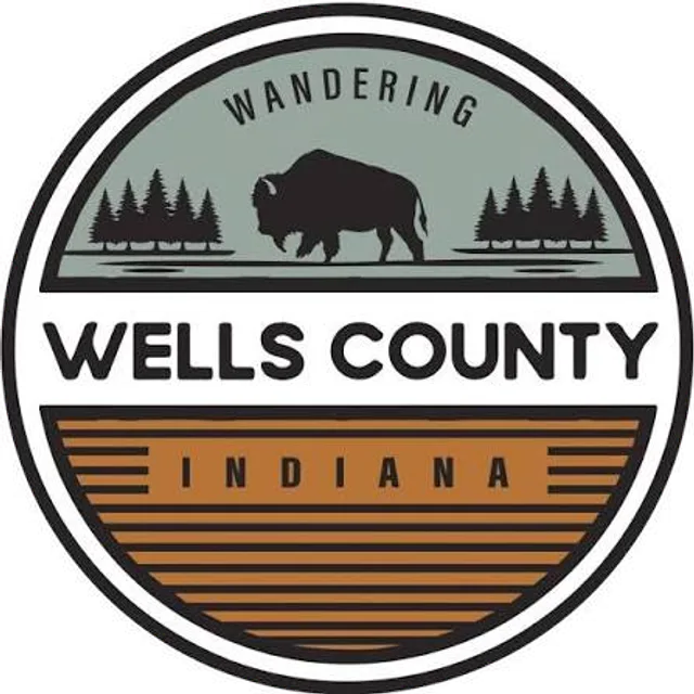 Wells County, Indiana, USA flag