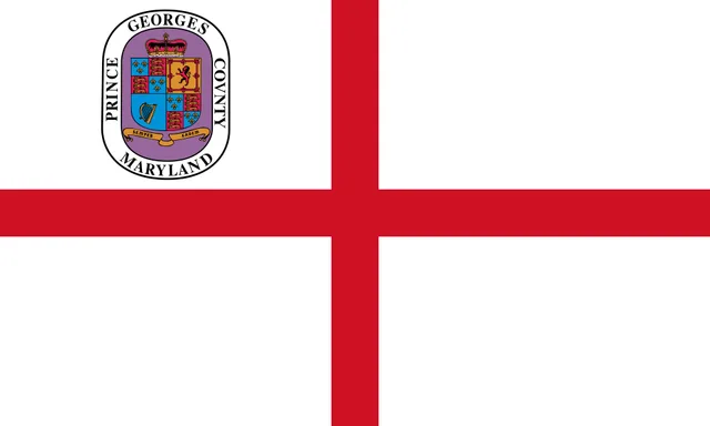 Prince George's County, Maryland, USA flag
