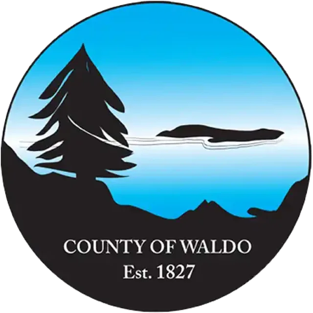 Waldo County, Maine, USA flag