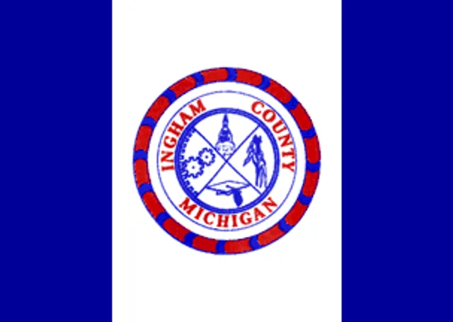Ingham County, Michigan, USA flag