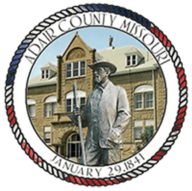 Adair County, Missouri, USA flag