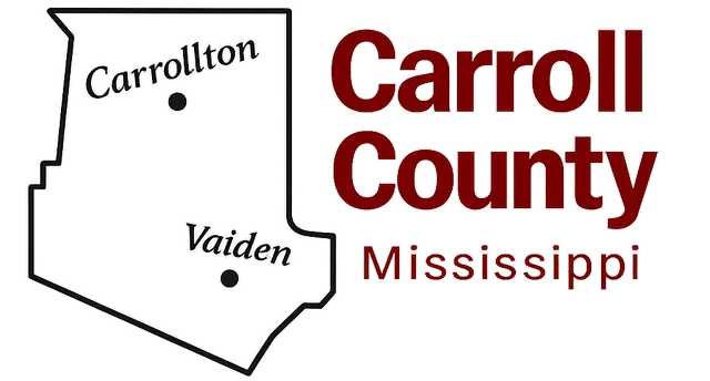 Carroll County, Mississippi, USA flag