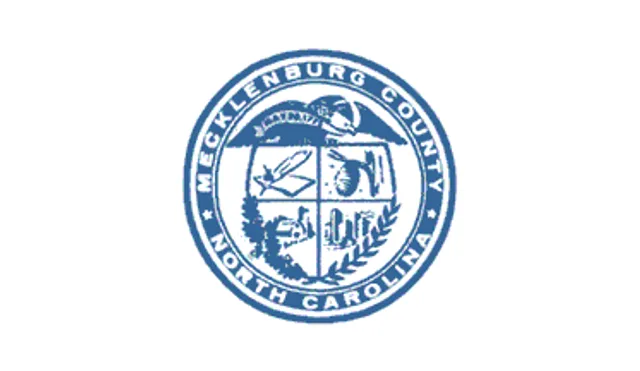 Mecklenburg County, North Carolina, USA flag
