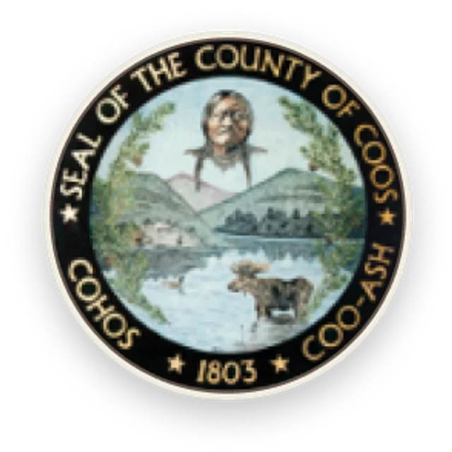 Coös County, New Hampshire, USA flag