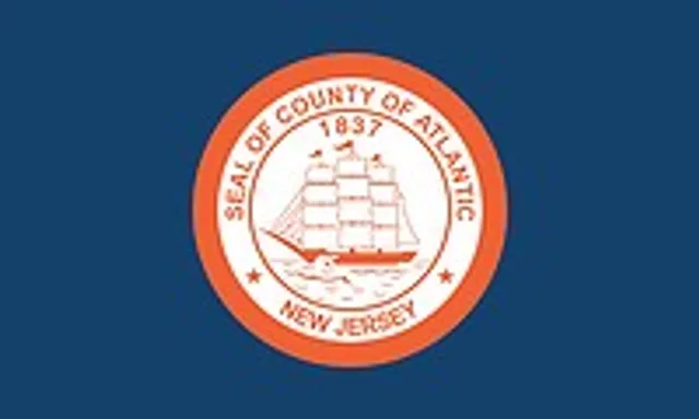Atlantic County, New Jersey, USA flag