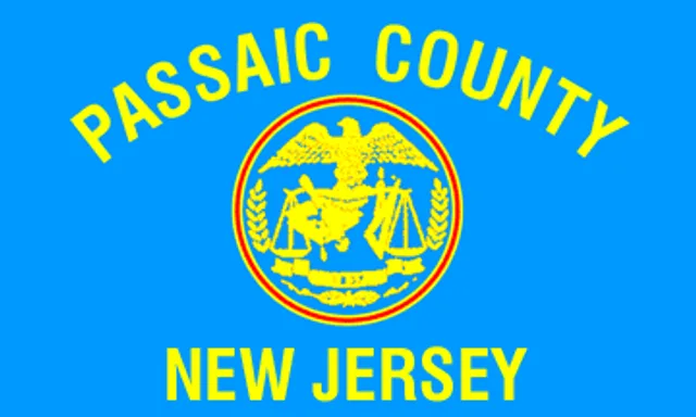 Passaic County, New Jersey, USA flag