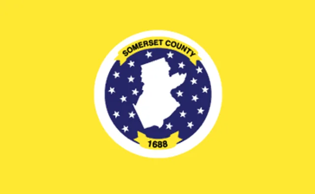 Somerset County, New Jersey, USA flag
