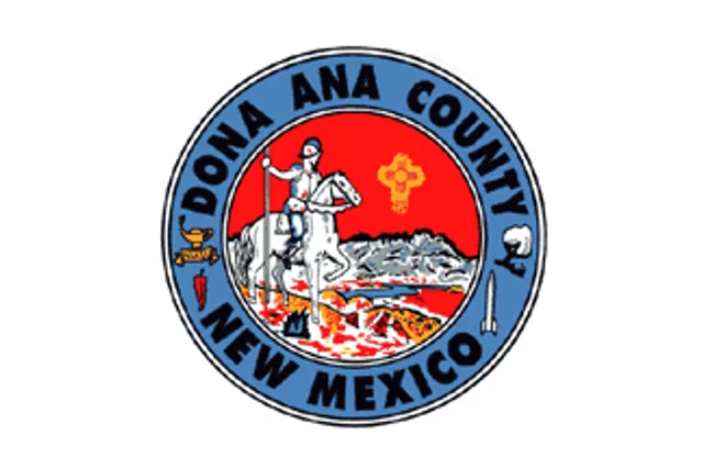 Doña Ana County, New Mexico, USA flag