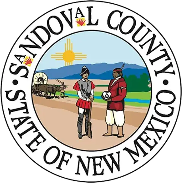 Sandoval County, New Mexico, USA flag