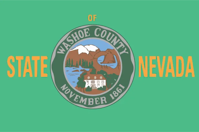 Washoe County, Nevada, USA flag