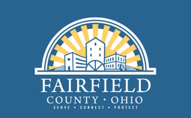 Fairfield County, Ohio, USA flag