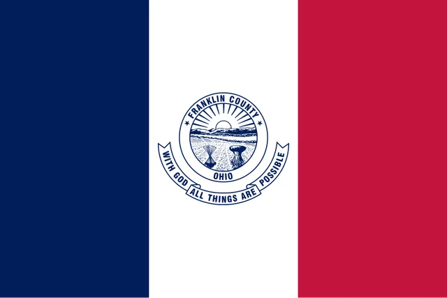Franklin County, Ohio, USA flag