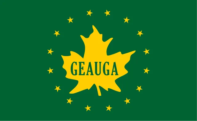 Geauga County, Ohio, USA flag