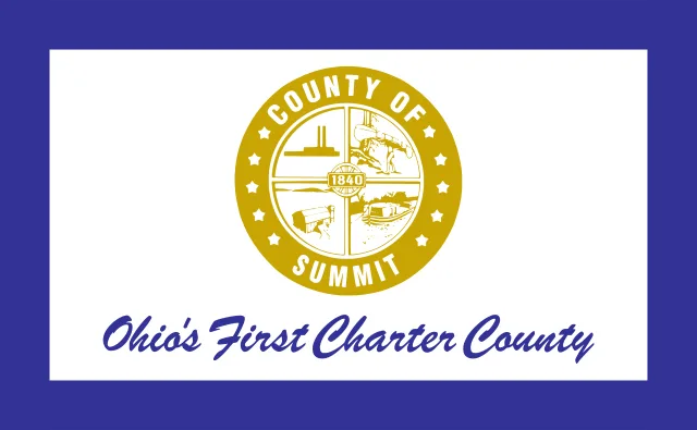 Summit County, Ohio, USA flag