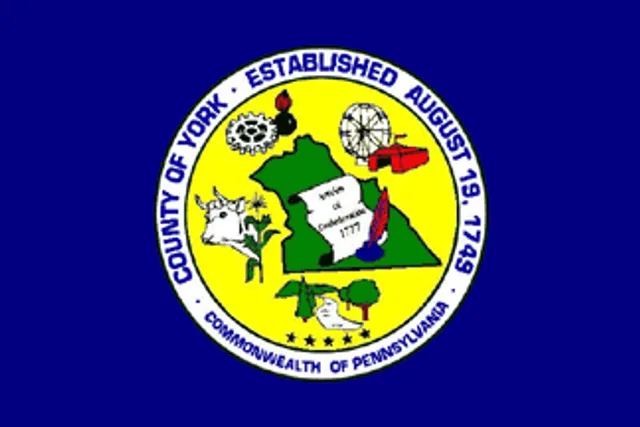 York County, Pennsylvania flag