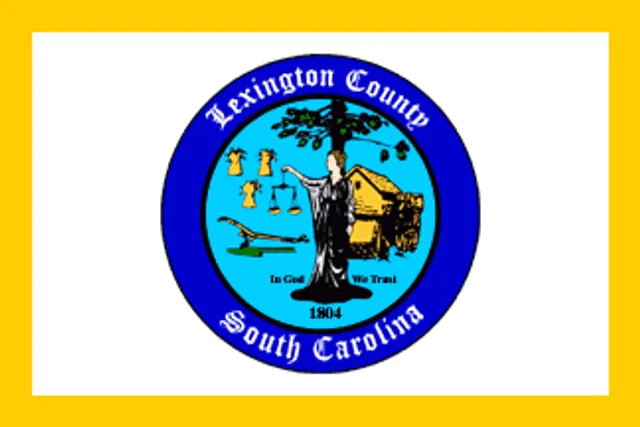 Lexington County, South Carolina, USA flag