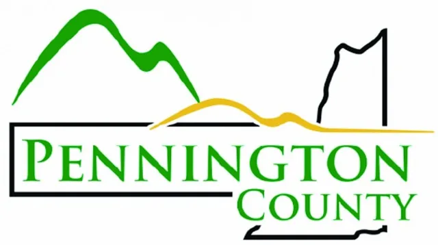 Pennington County, South Dakota, USA flag