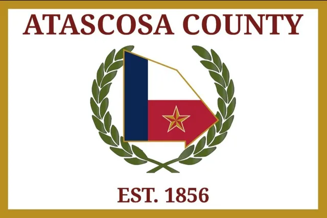 Atascosa County, Texas, USA flag