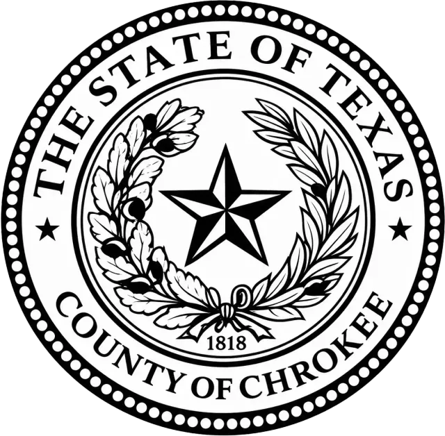 Cherokee County, Texas, USA flag