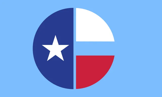 Collin County, Texas, USA flag