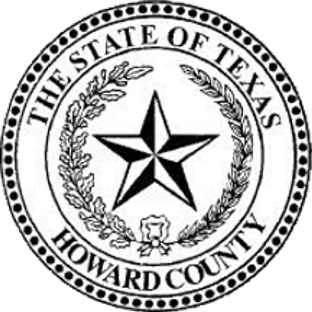 Howard County, Texas, USA flag