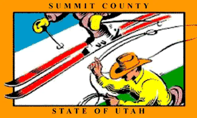 Summit County, Utah, USA flag
