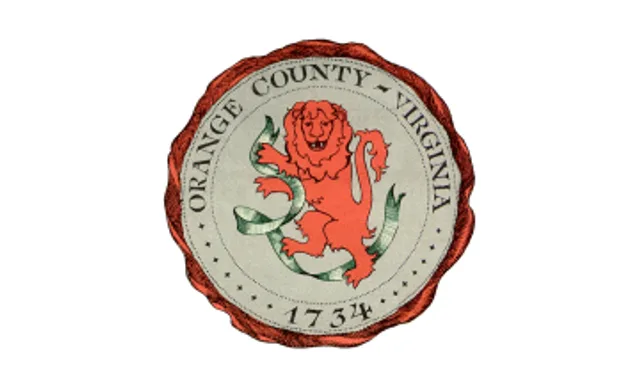 Orange County, Virginia, USA flag