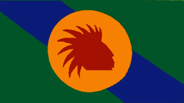 Spokane County, Washington, USA flag