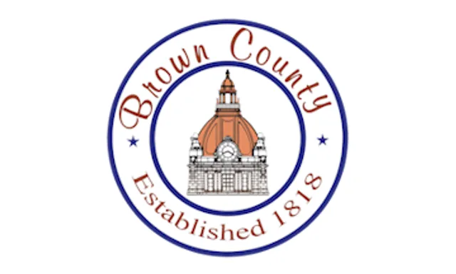 Brown County, Wisconsin, USA flag